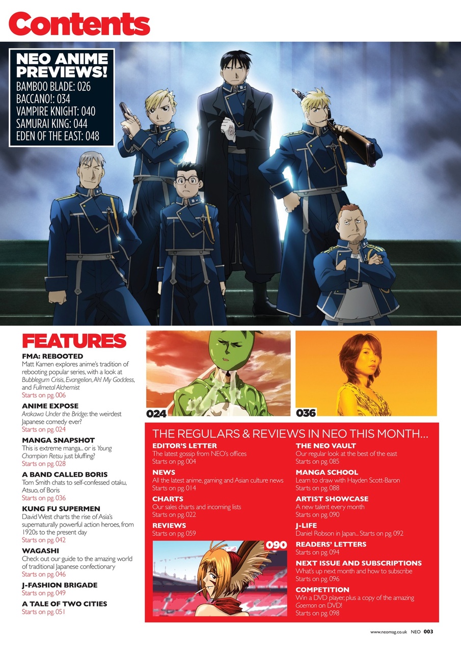 NEO Magazine Preview Pages