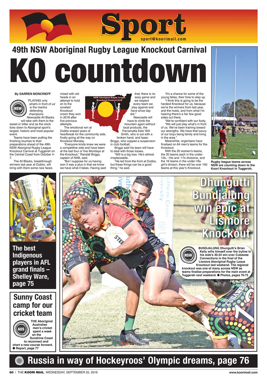 Koori Mail Preview Pages