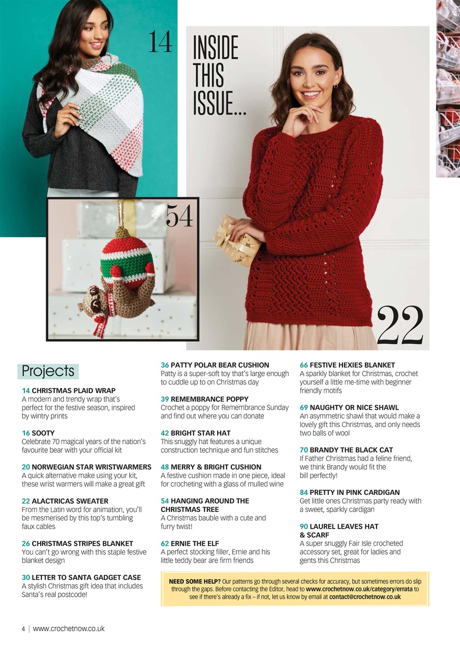 Crochet Now Magazine Preview Pages