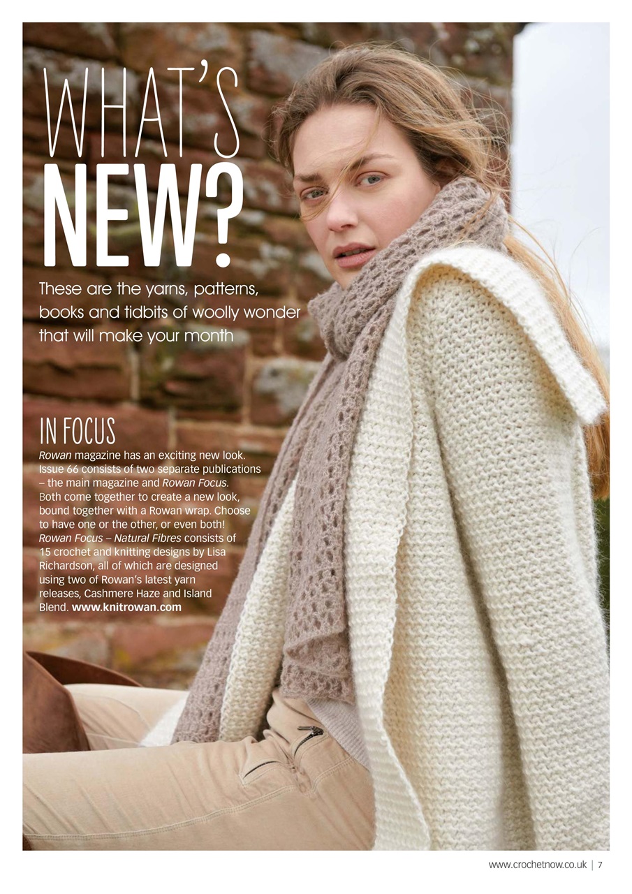Crochet Now Magazine Preview Pages