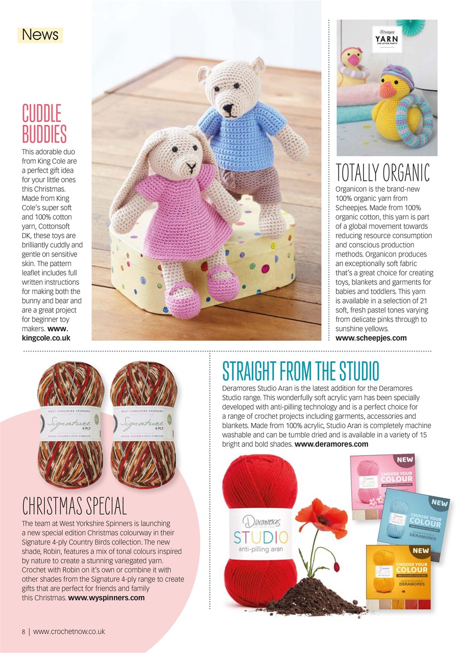 Crochet Now Magazine Preview Pages