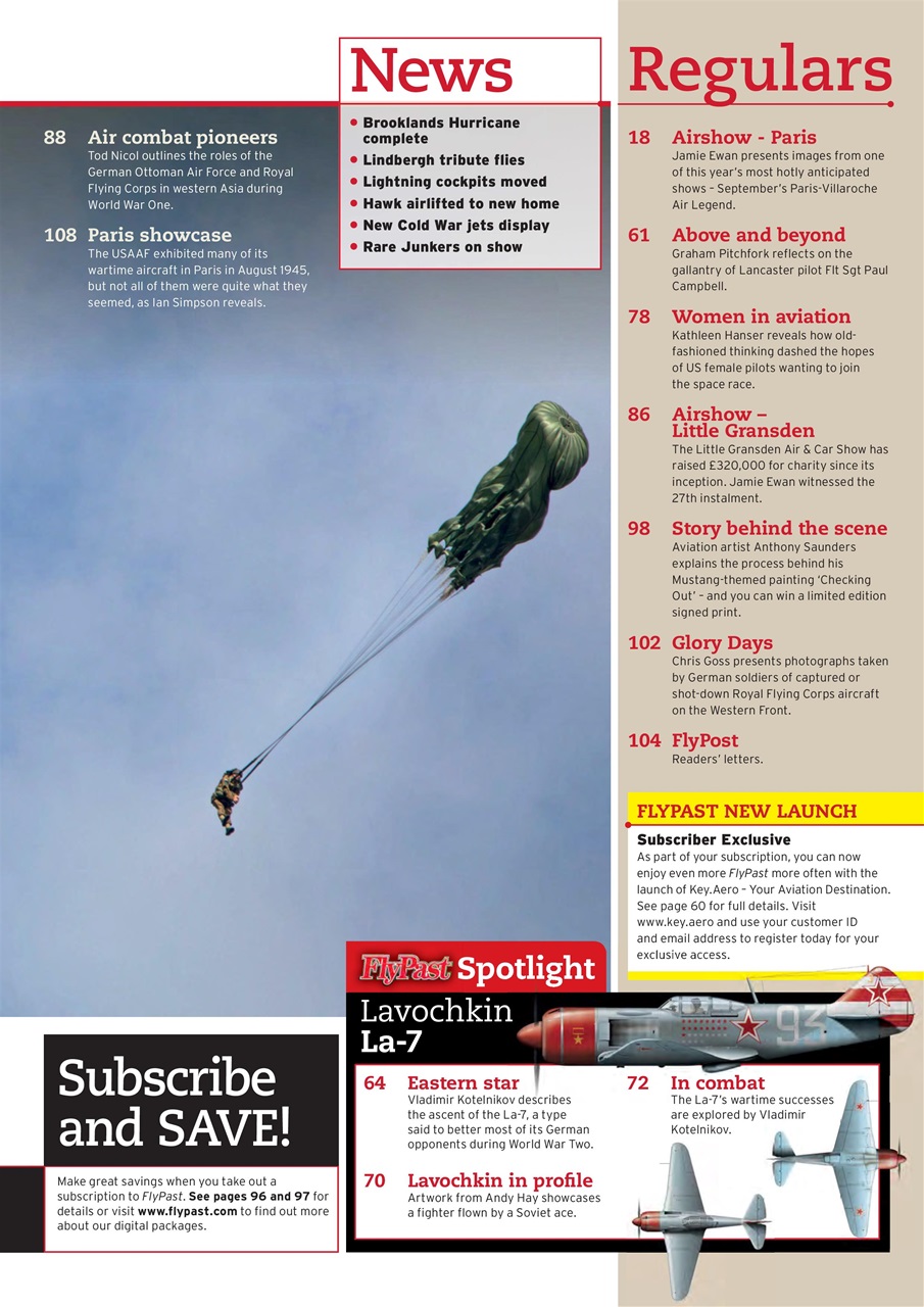 FlyPast Preview Pages