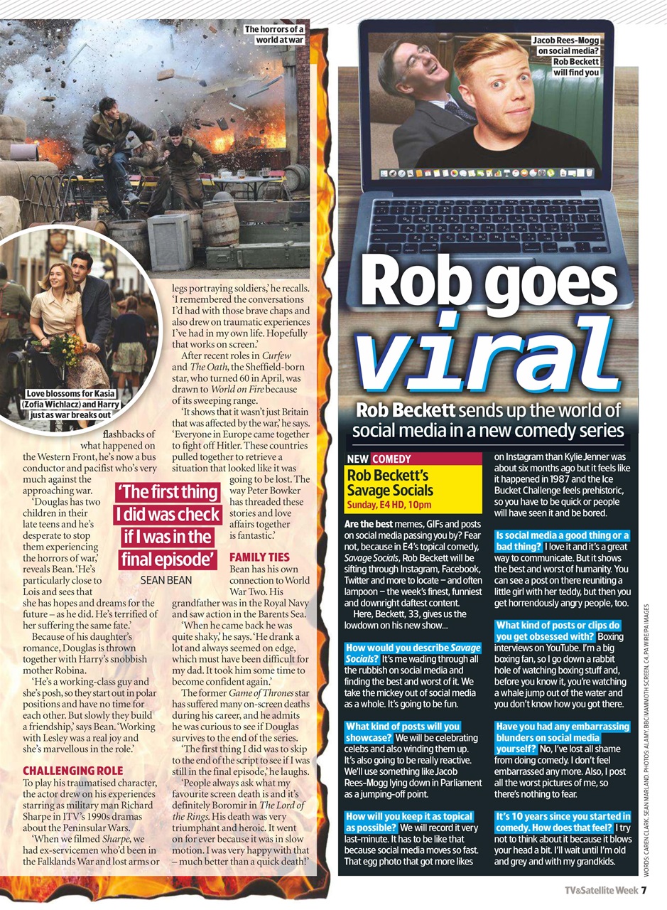 TV & Satellite Week Preview Pages