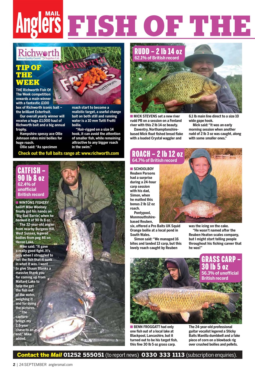 Anglers Mail Preview Pages