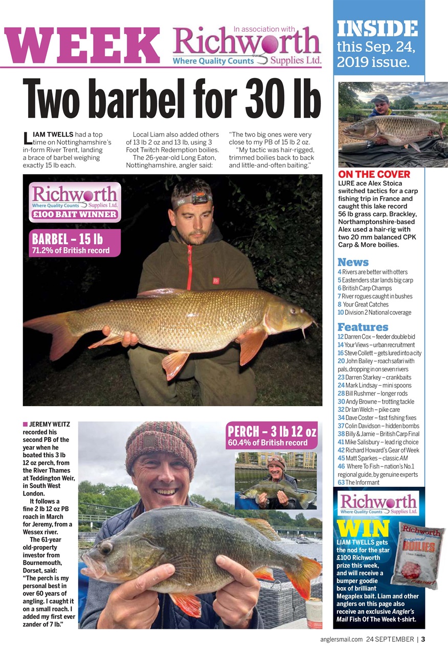 Anglers Mail Preview Pages