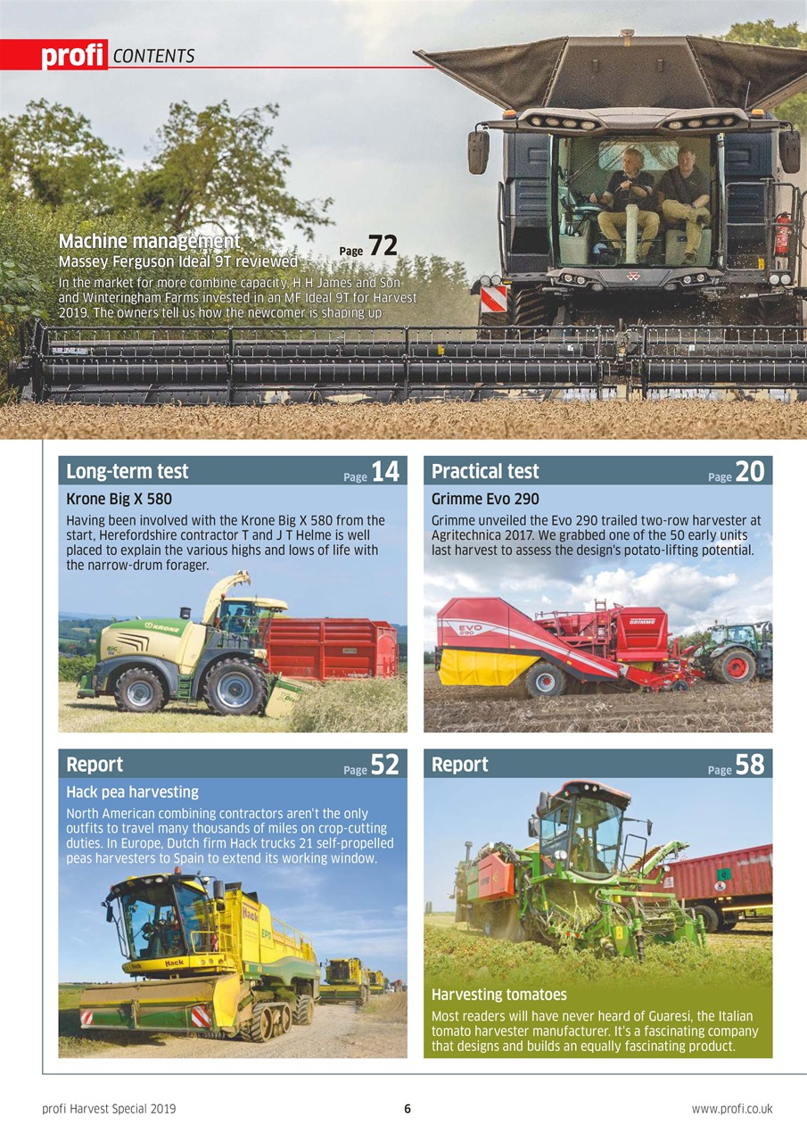 Profi International Preview Pages