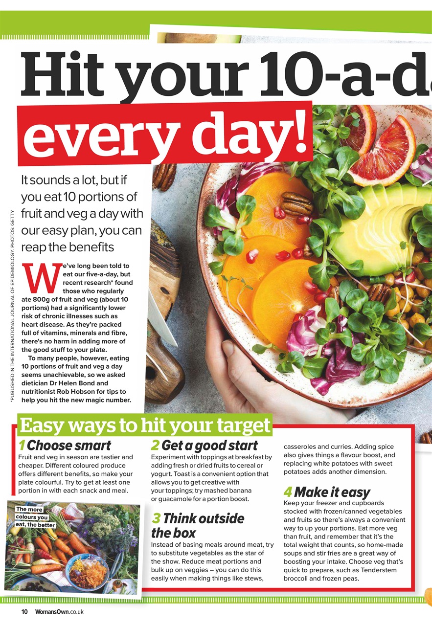 Woman's Own Lifestyle Special Preview Pages