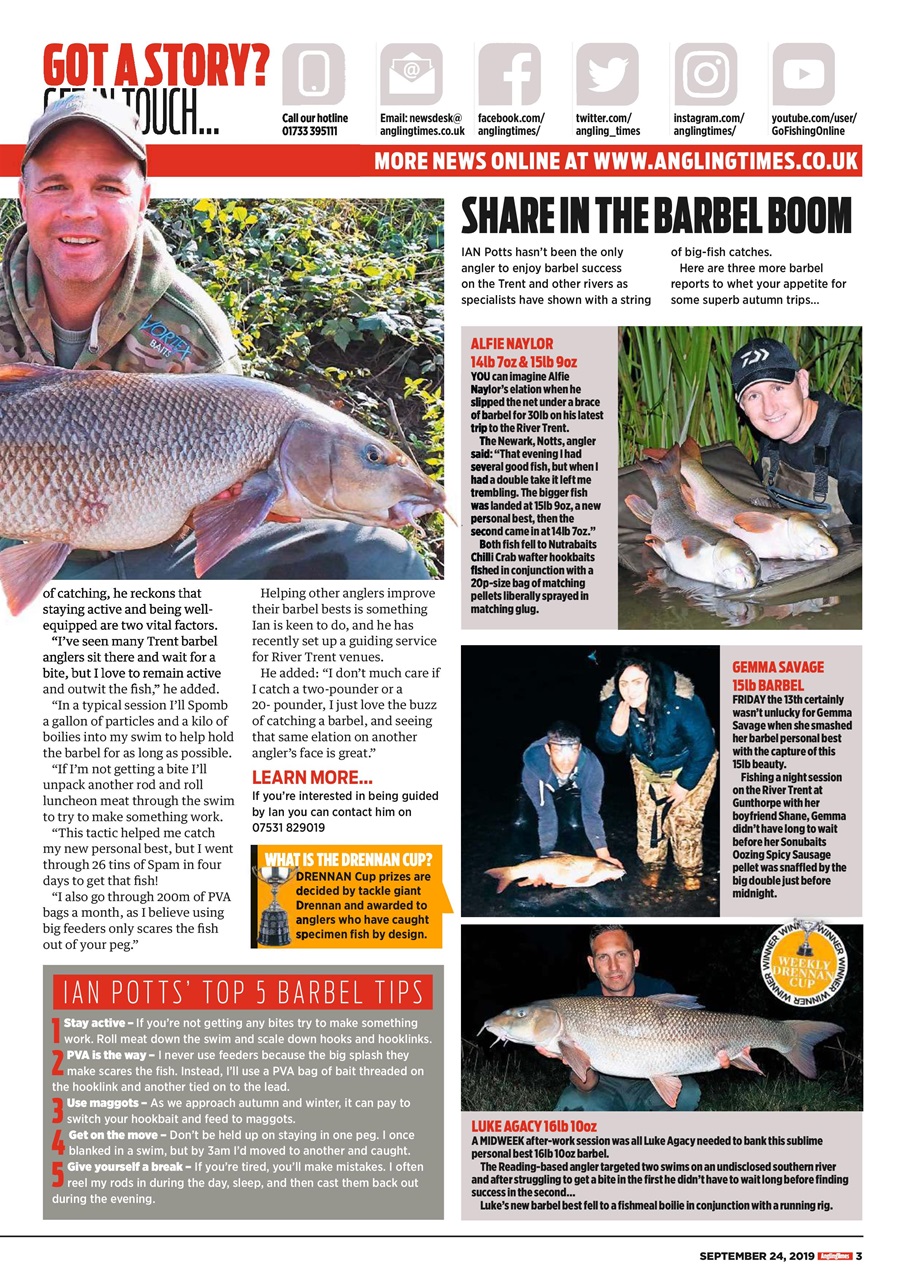 Angling Times Preview Pages