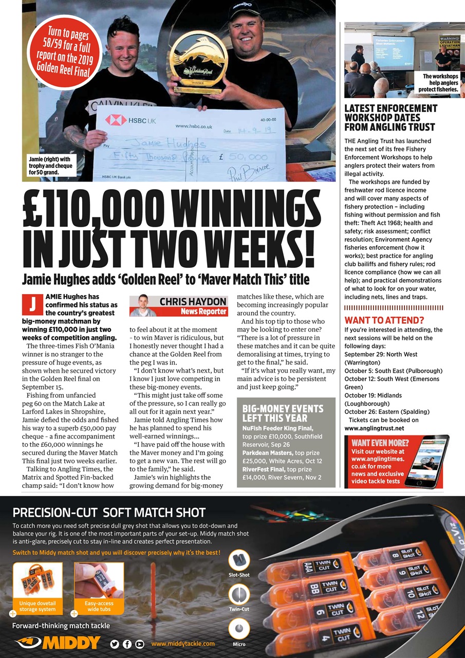 Angling Times Preview Pages