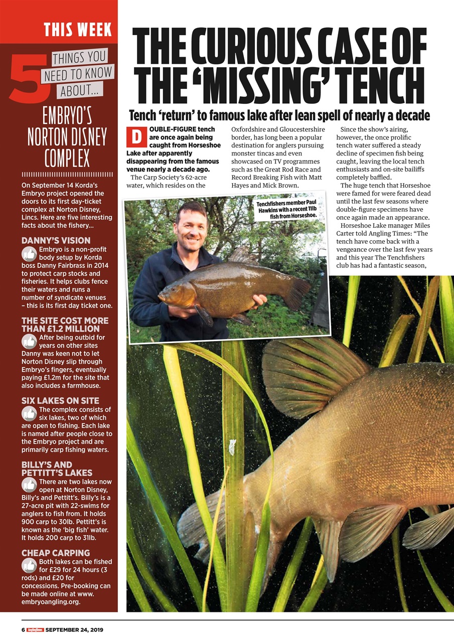 Angling Times Preview Pages