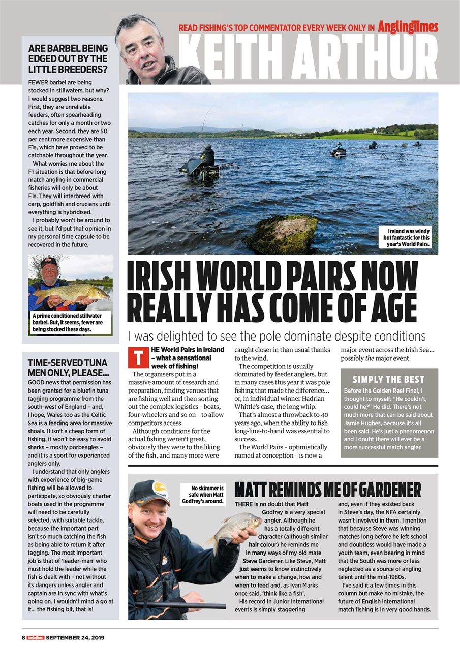 Angling Times Preview Pages