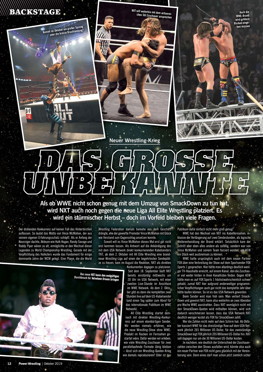 Power-Wrestling Preview Pages