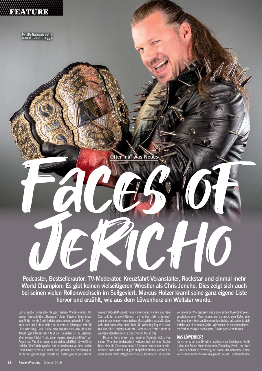Power-Wrestling Preview Pages