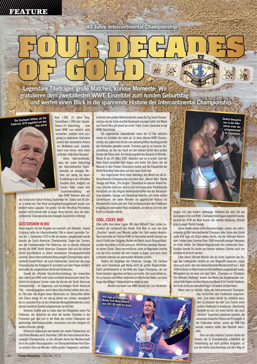 Power-Wrestling Preview Pages