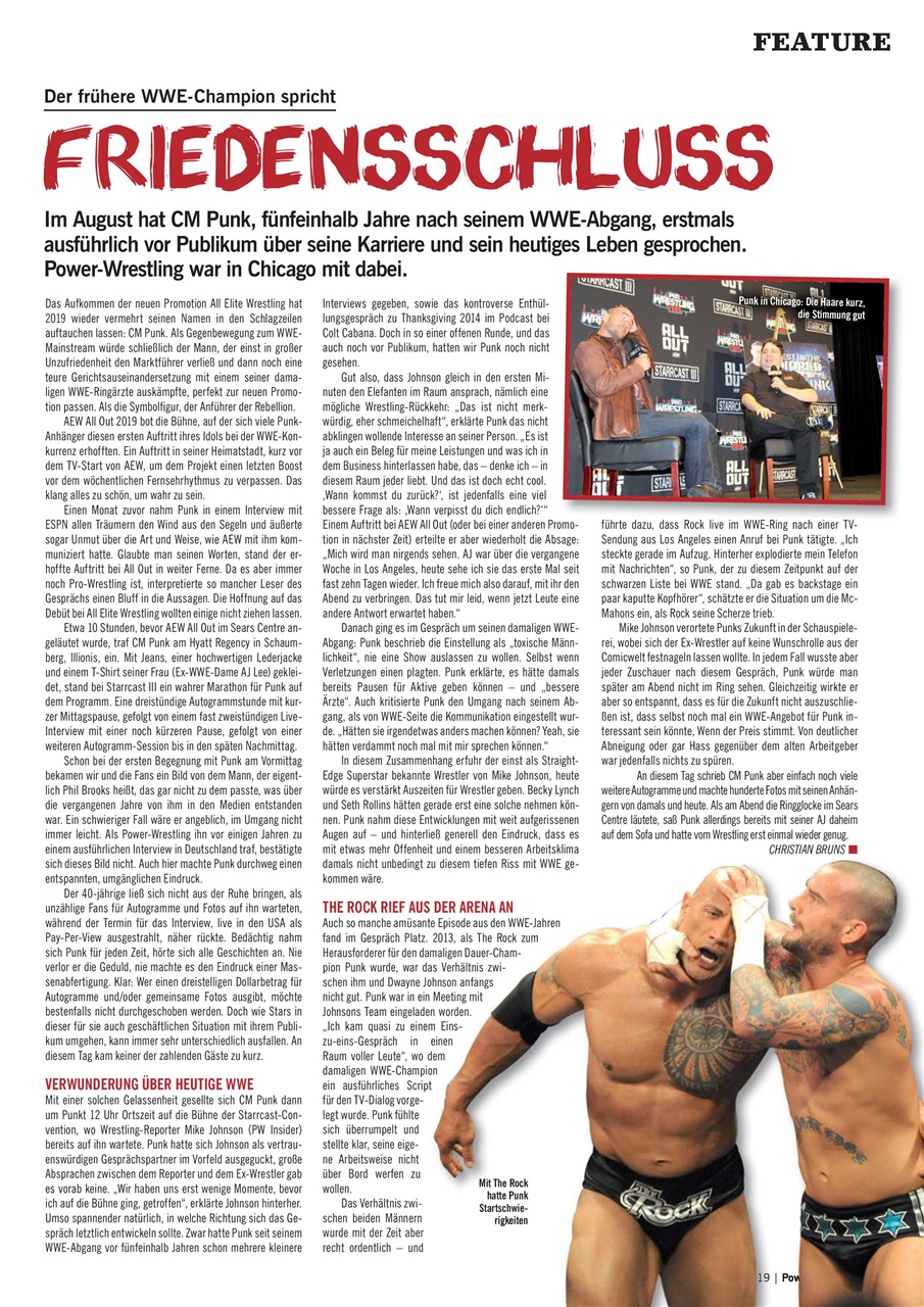 Power-Wrestling Preview Pages