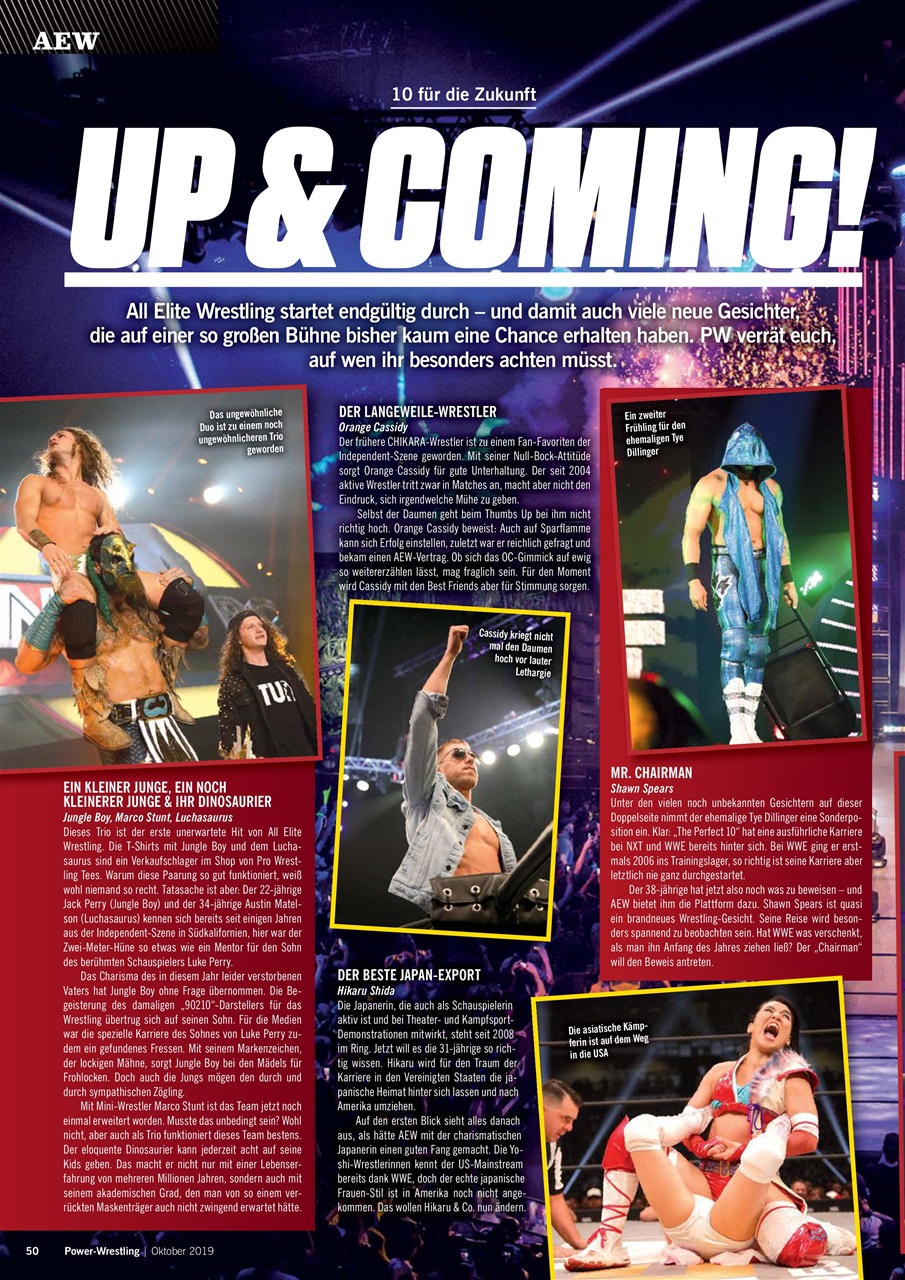 Power-Wrestling Preview Pages