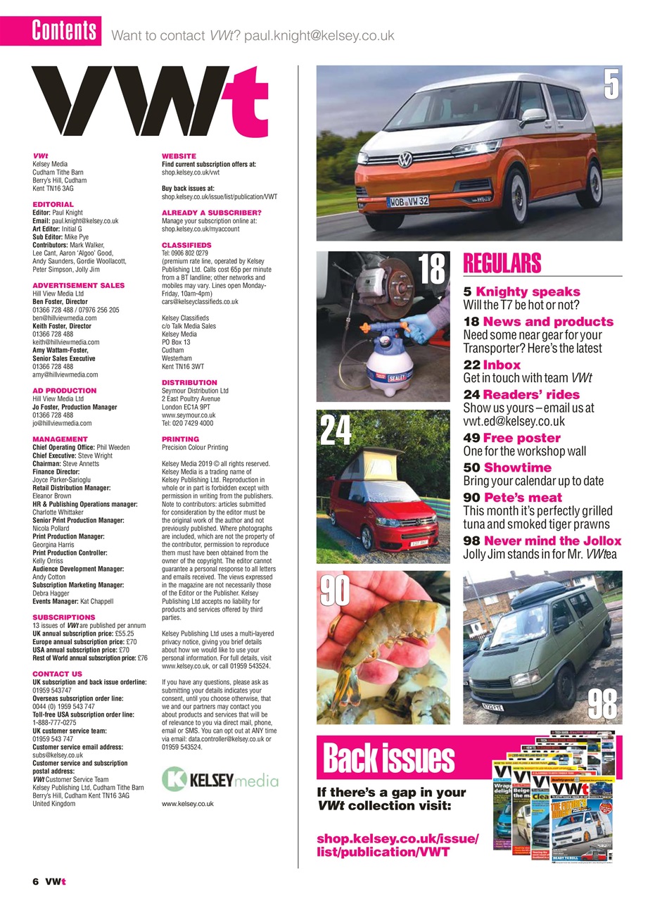 VWt Magazine Preview Pages