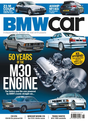 Total BMW issue November 2019
