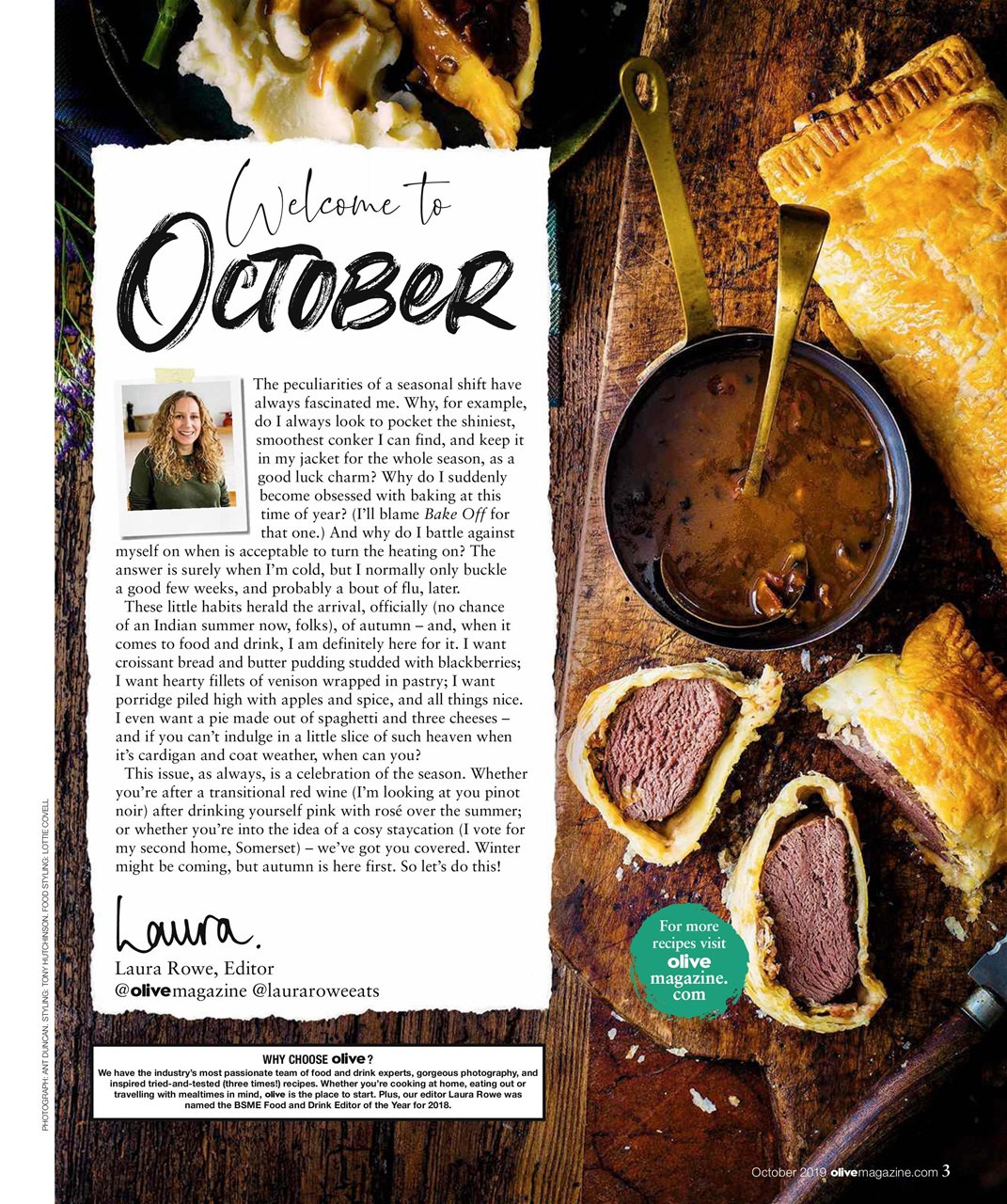 Olive Magazine Preview Pages
