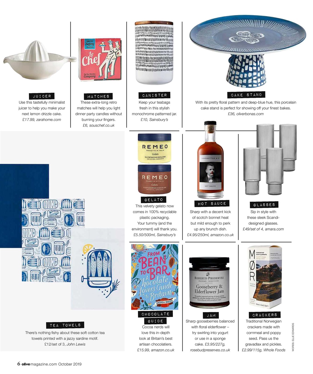 Olive Magazine Preview Pages