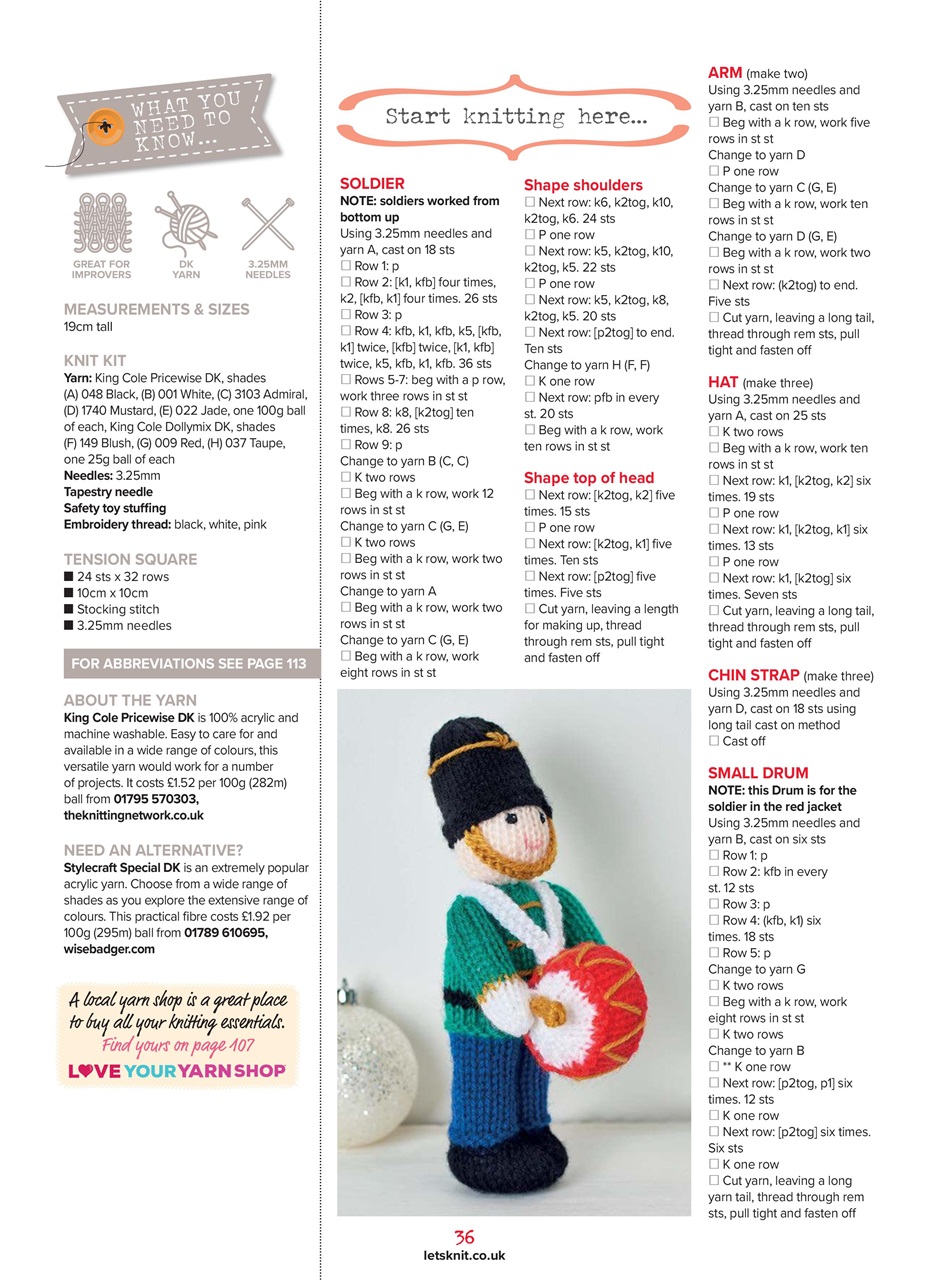 Let's Knit Preview Pages