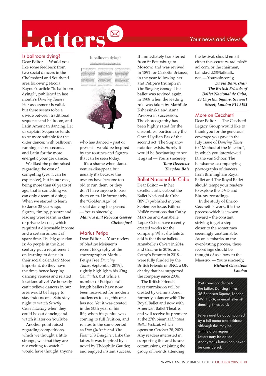 Dancing Times Preview Pages