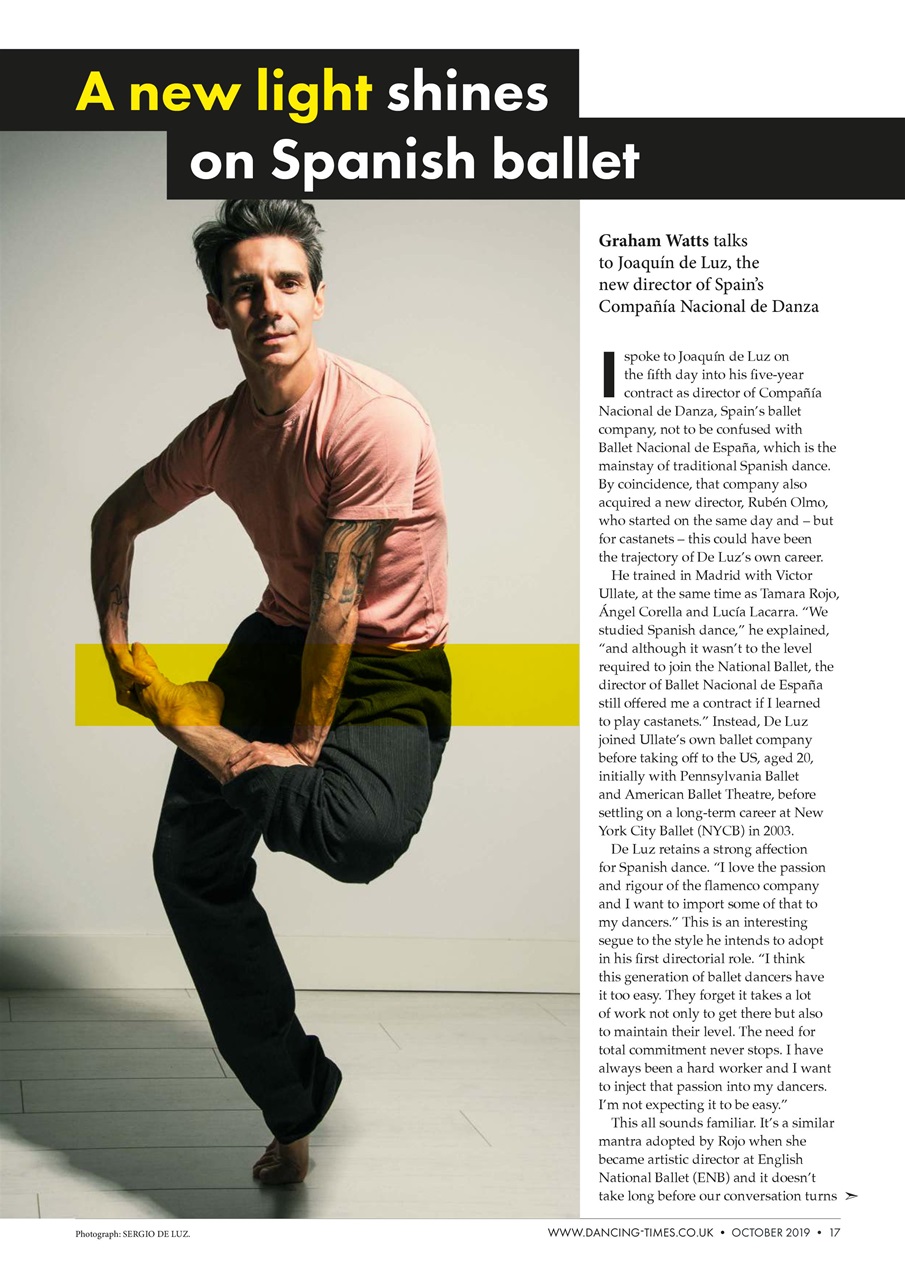 Dancing Times Preview Pages