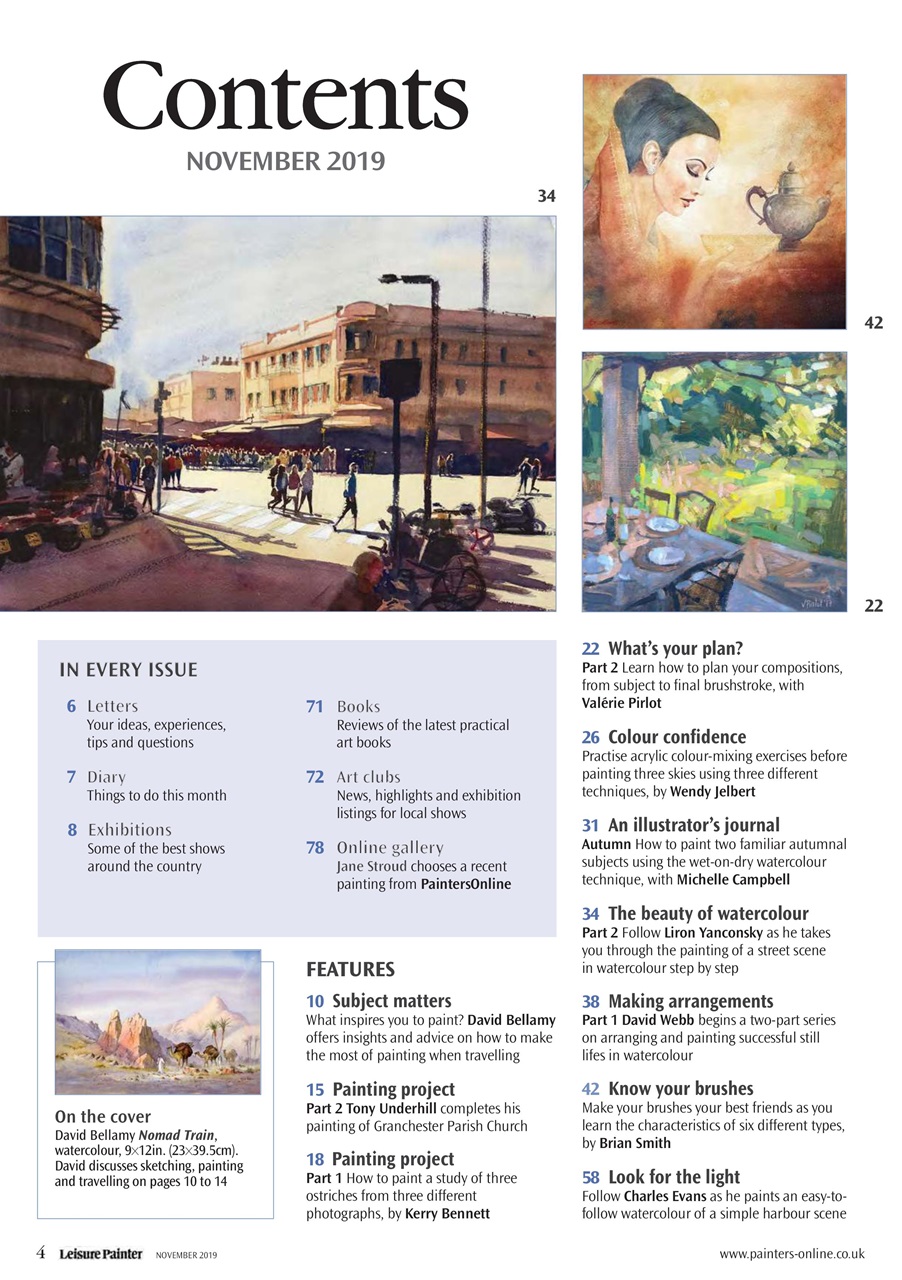 Leisure Painter & The Artist Preview Pages