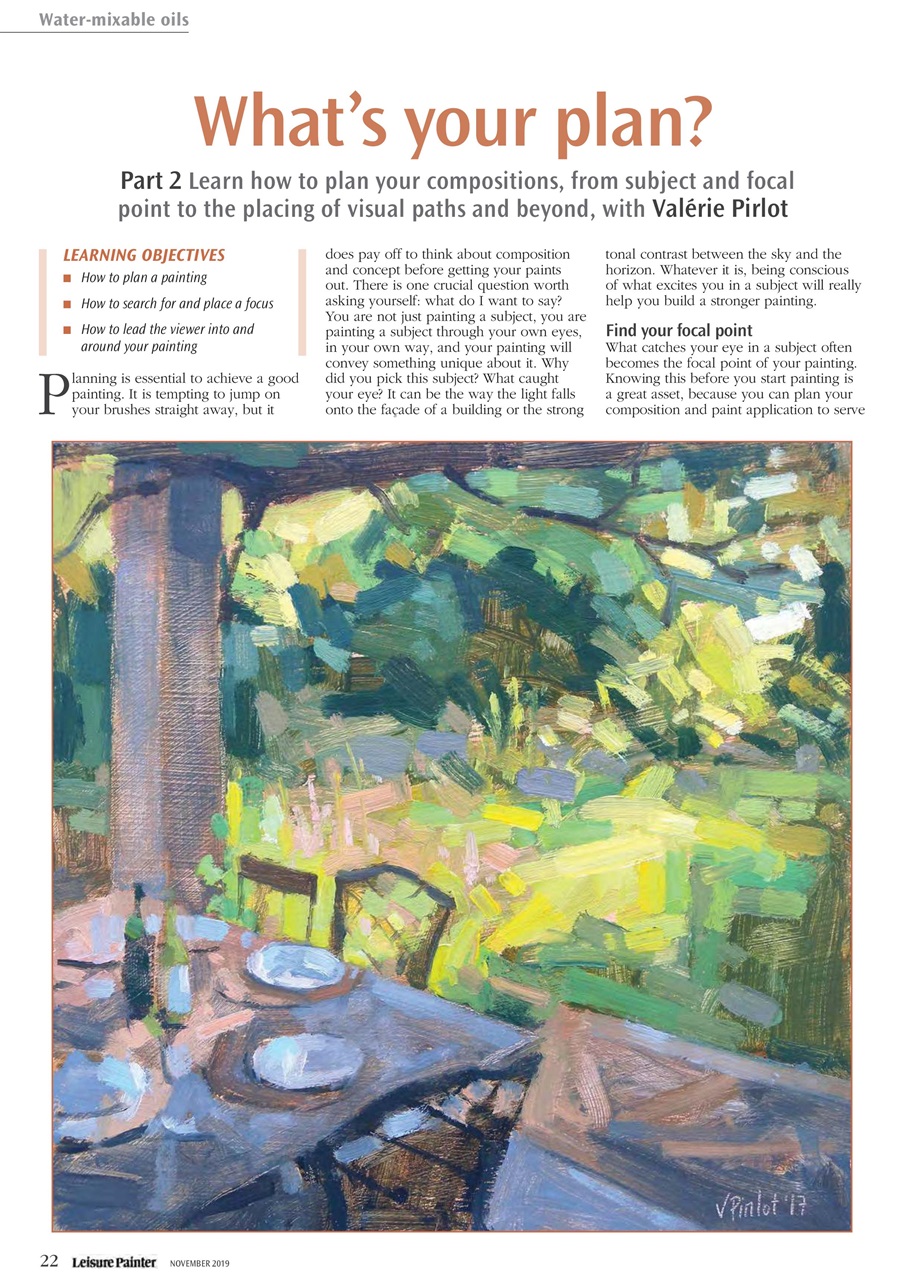 Leisure Painter & The Artist Preview Pages
