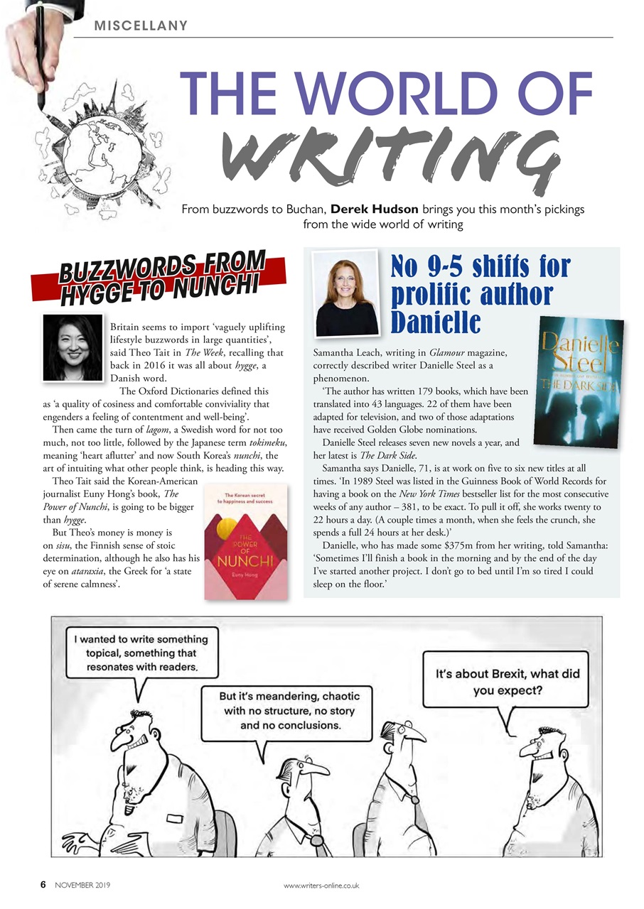 Writing Magazine Preview Pages