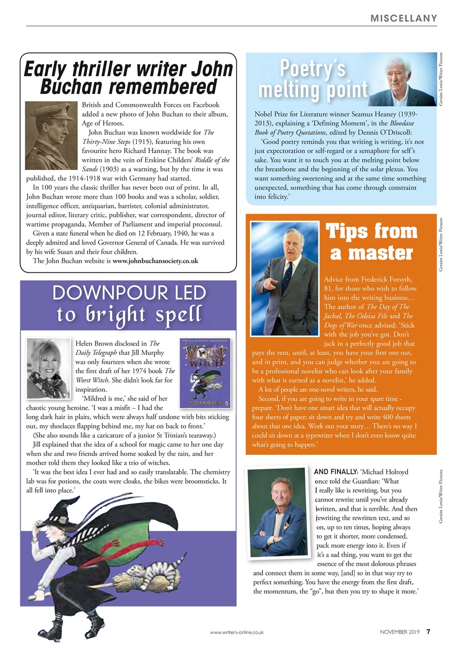 Writing Magazine Preview Pages