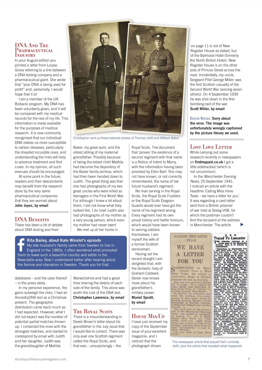 Who Do You Think You Are? Preview Pages