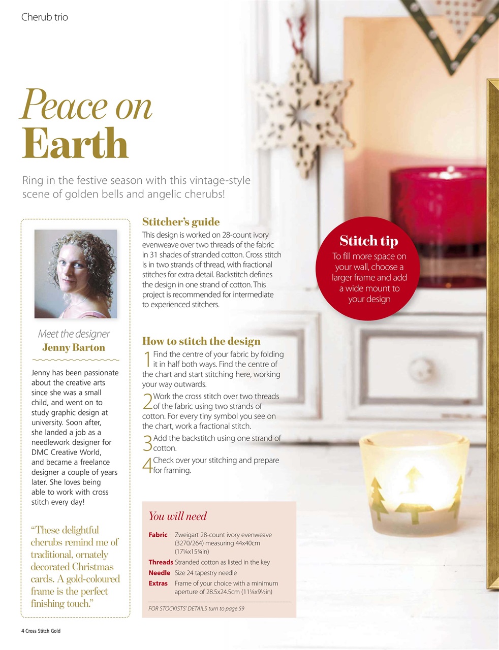 Cross Stitch Gold Preview Pages