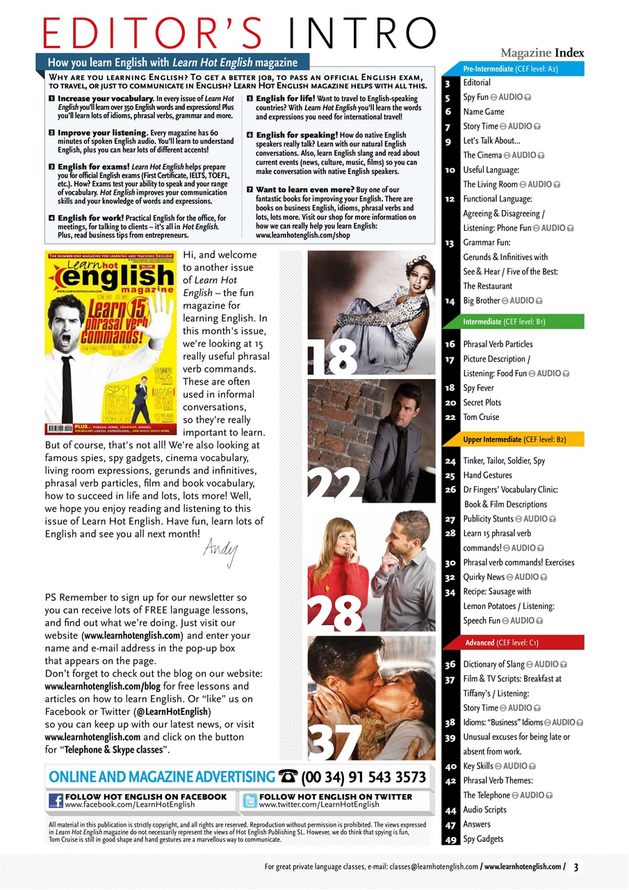 Learn Hot English Preview Pages