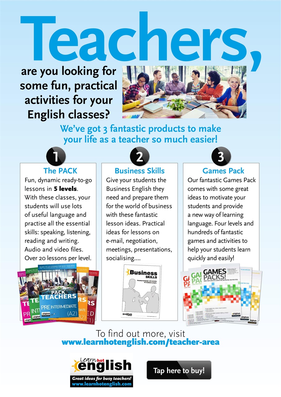 Learn Hot English Preview Pages