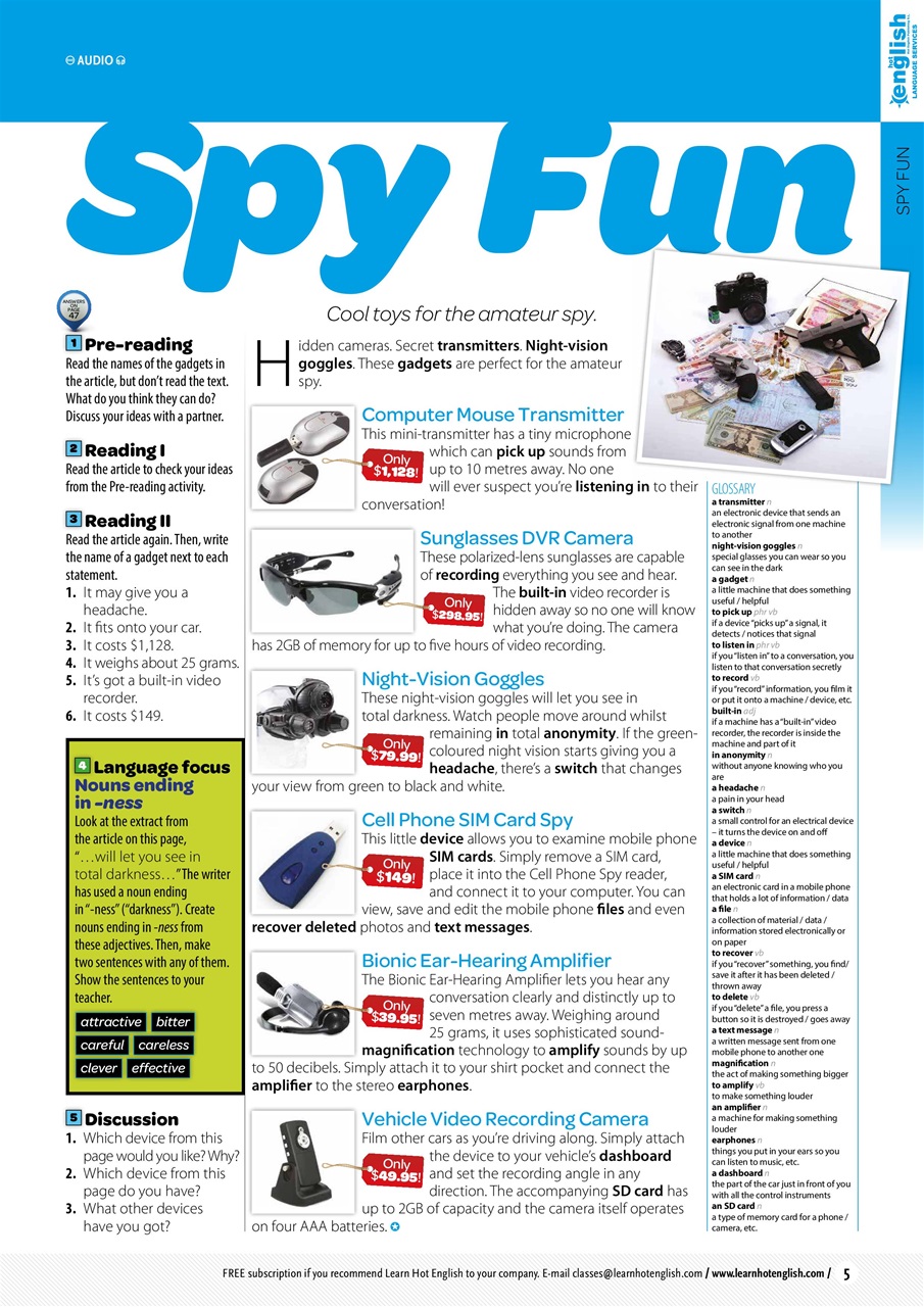 Learn Hot English Preview Pages