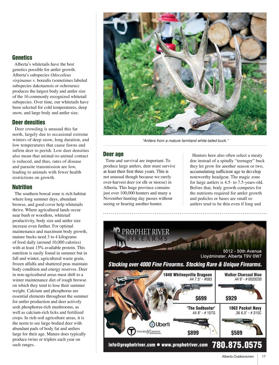 Alberta Outdoors Preview Pages