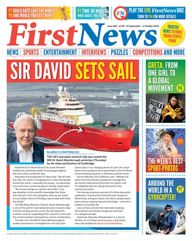 First News issue First News Issue 693