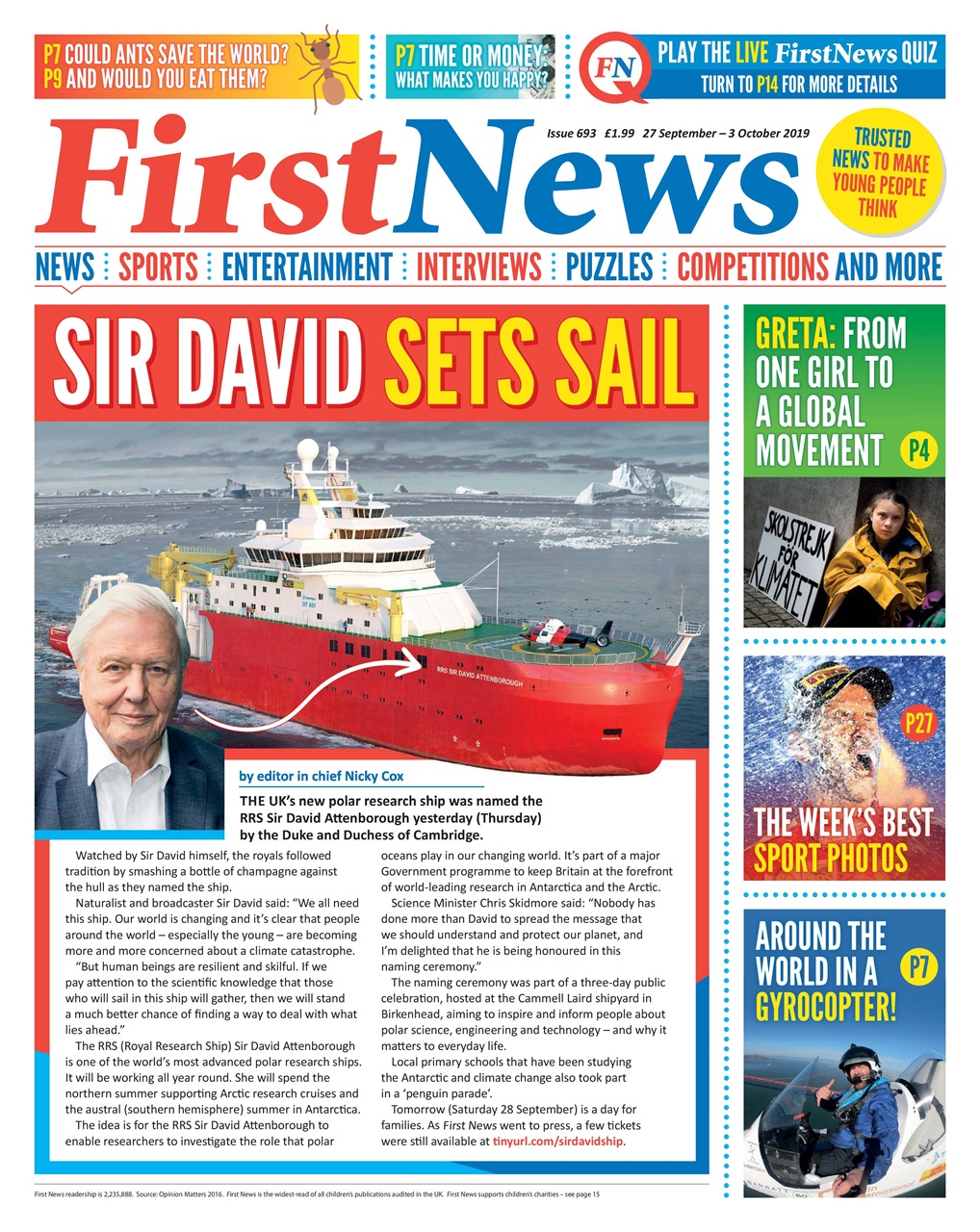 First News Preview Pages