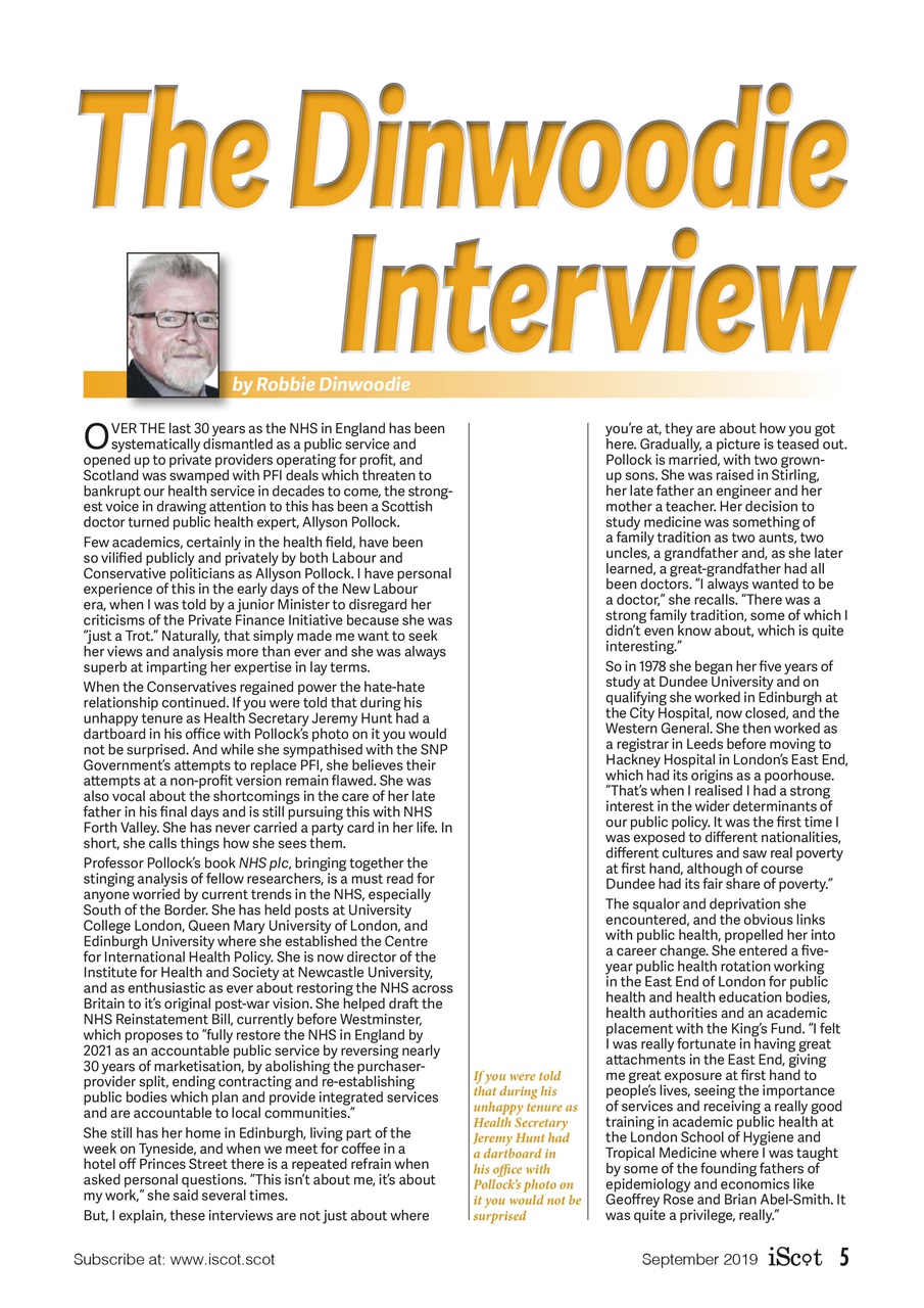 iScot Magazine Preview Pages