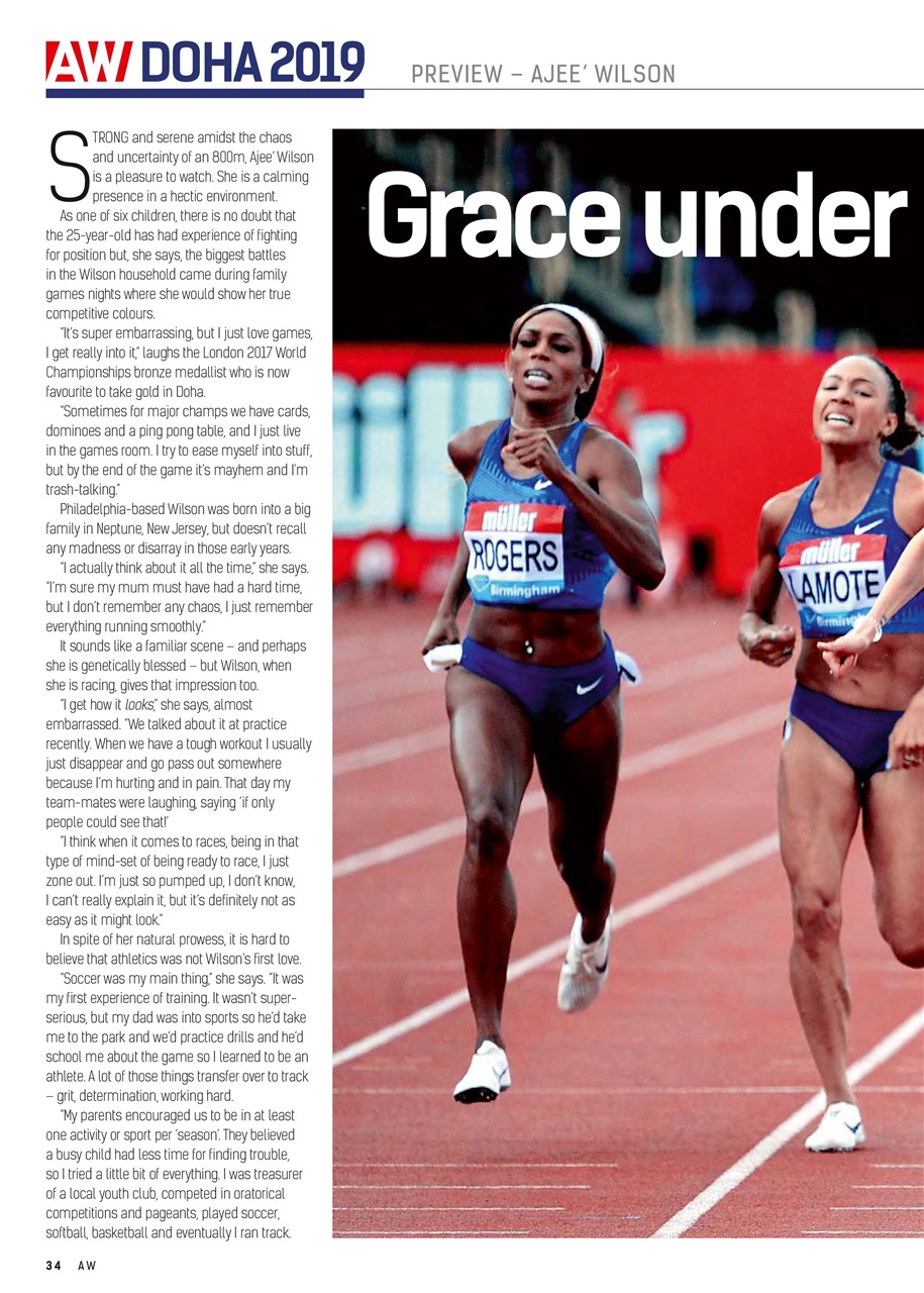 AW – Athletics Weekly Magazine Preview Pages