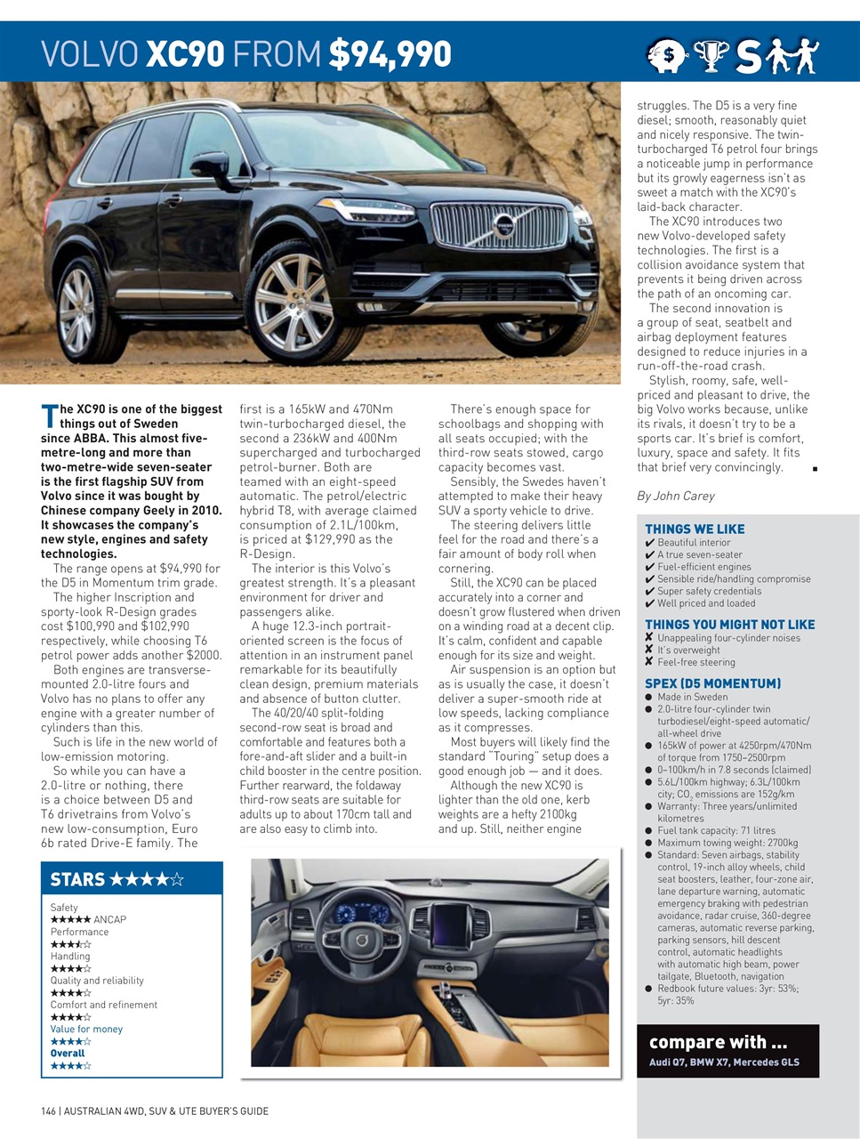 Australian 4WD and SUV Buyers Guide Preview Pages