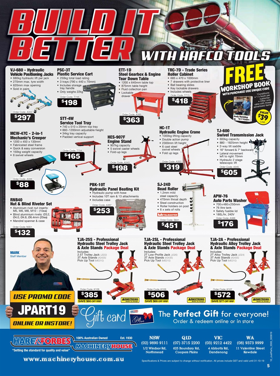 JUST PARTS Preview Pages