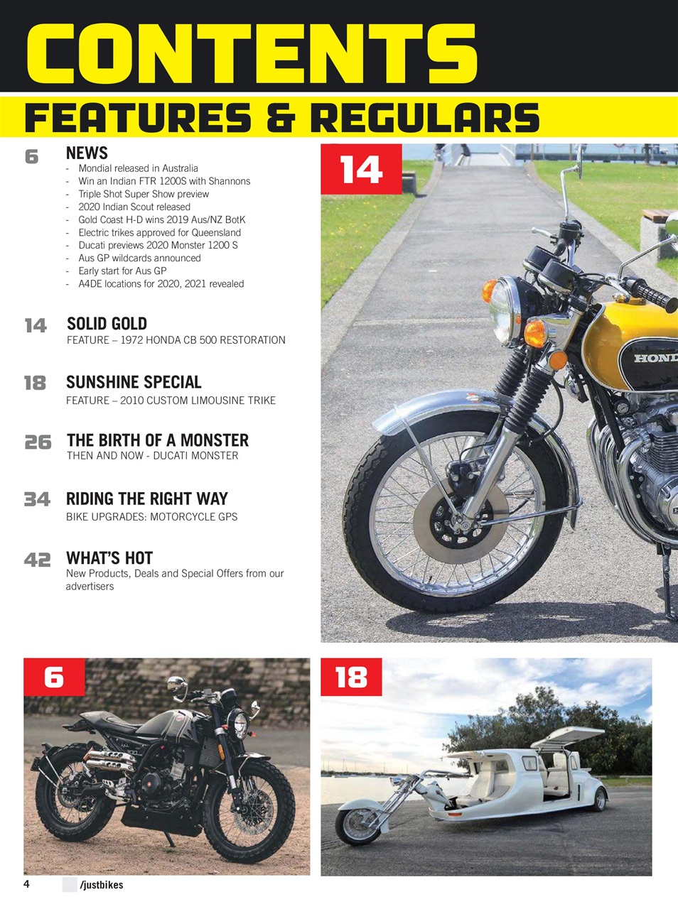 JUST BIKES Preview Pages