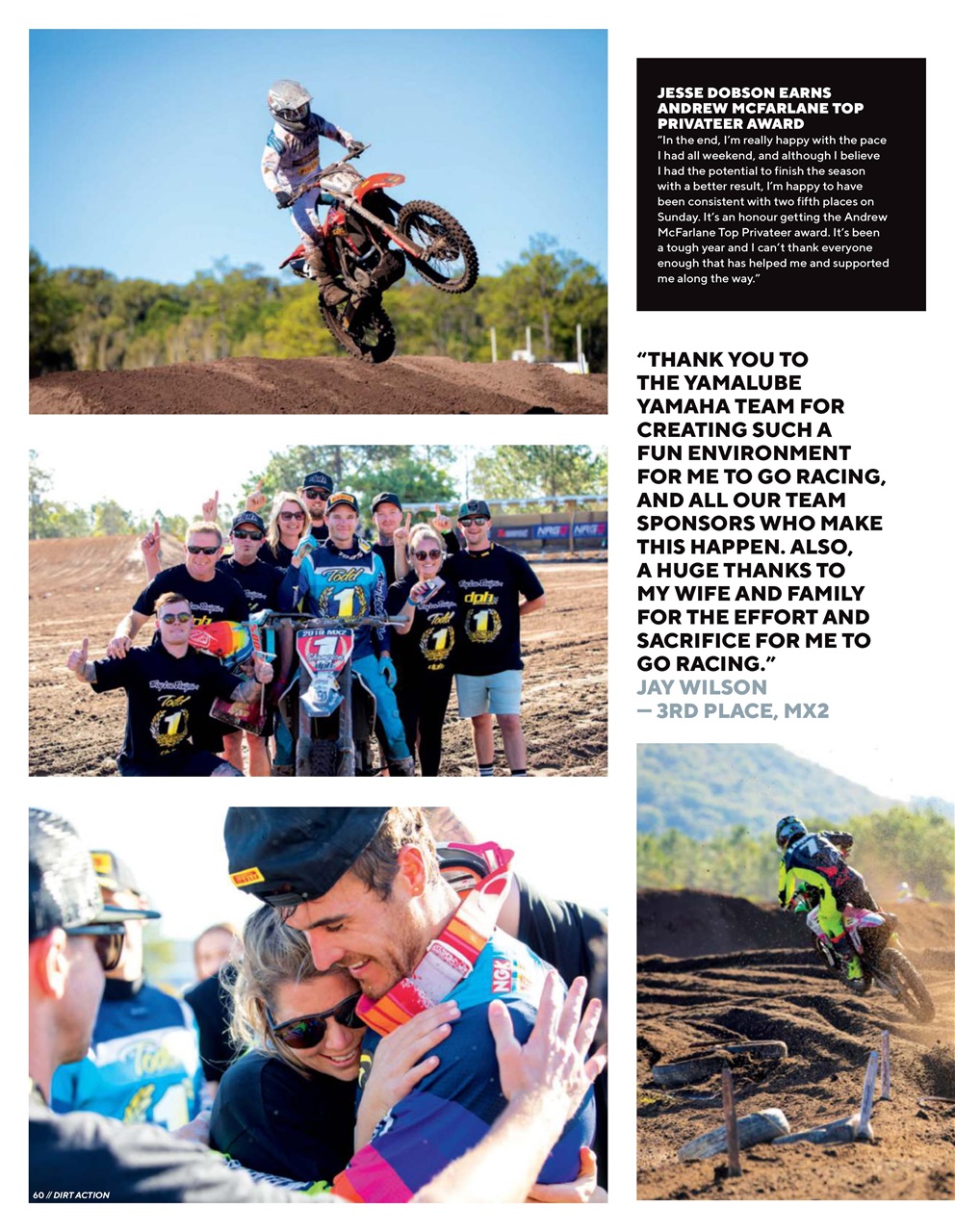 Dirt Action Preview Pages