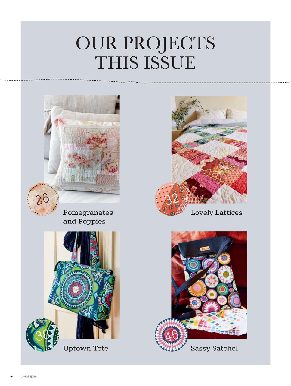 Homespun Preview Pages