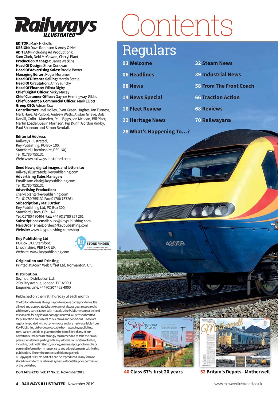 Railways Illustrated Preview Pages