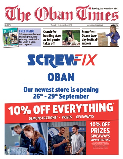 The Oban Times & Lochaber Times issue 