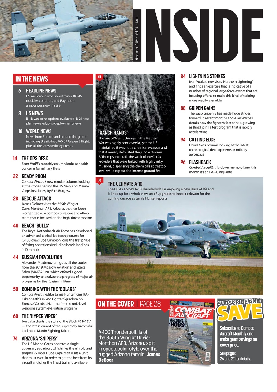 Combat Aircraft Journal Preview Pages