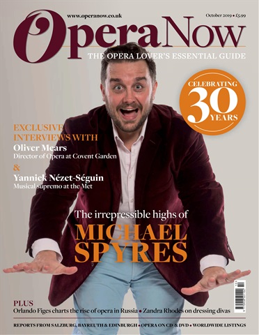 Opera Now issue October 2019